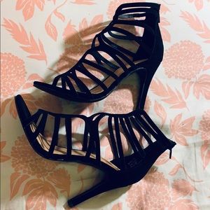 Material Girl Pixie Caged Heels